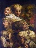 欧洲12-19世纪油画四_CORREGGIO - Group of Heads